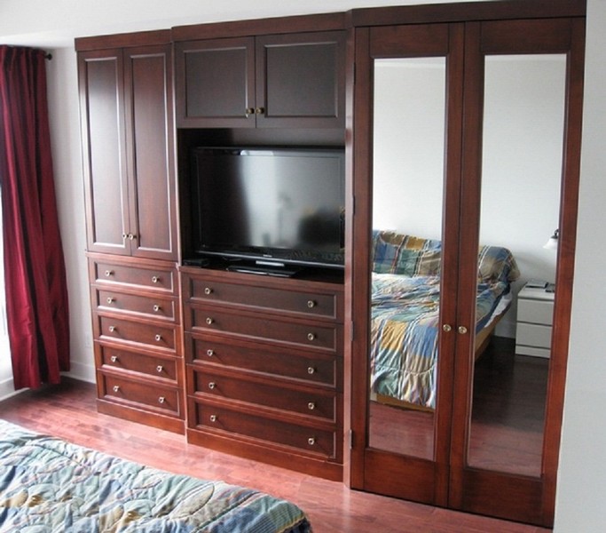 Built-In Bedroom Storage Cabinets  Bedroom storage cabinets, Build a  closet, Bedroom cabinets