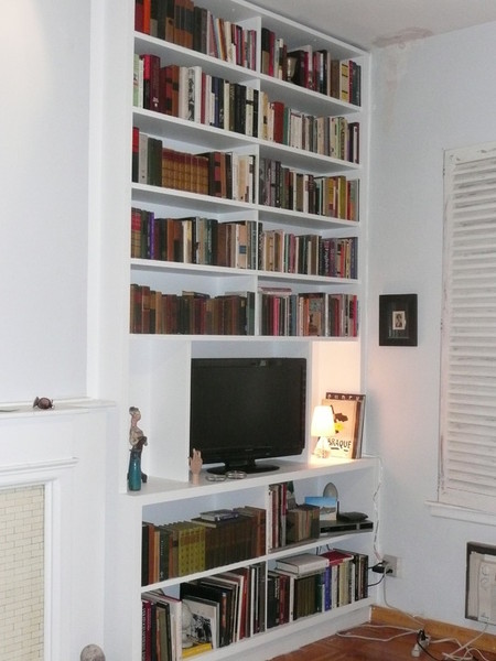 Nyc Custom Built In Fireplace Bookcases Bookshelves Wall Units Nyc